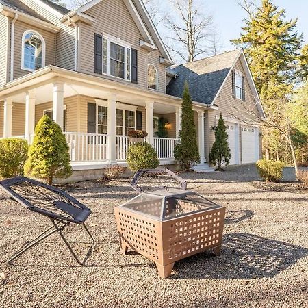 Luxury 4 Bedroom House In Pocono Mountains In Golf Course Near Lake Tobyhanna Exterior foto